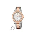 Reloj Festina Boyfriend Mujer Analógico Plateado y Rosado F20505/1