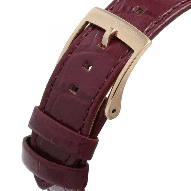 Reloj Micahel Kors Parker Mujer Burdeos Cronógrafo MK6986