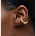 Pendiente Ear Cuff Swarovski Millenia Mujer Baño Oro y Cristal Amarillo 5613639