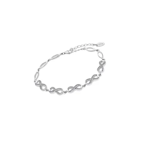 Pulsera Lotus Silver Trendy Mujer Infinitos Plata y Circonitas LP1871-2/1