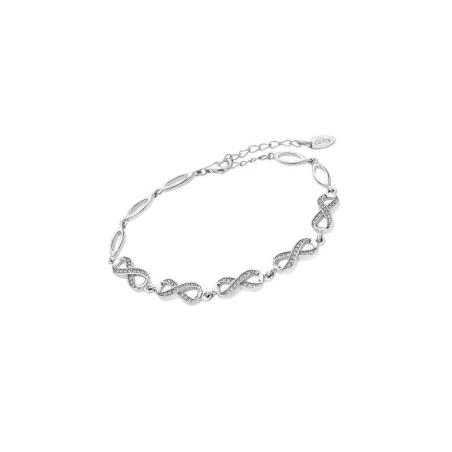 Pulsera Lotus Silver Trendy Mujer Infinitos Plata y Circonitas LP1871-2/1