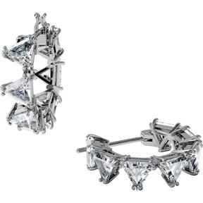 Pendientes Swarovski Millenia Mujer Baño Rodio y Cristal Swarovski blanco 5632467