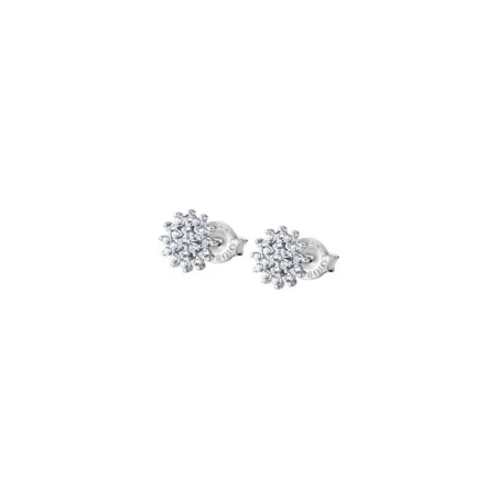 Pendientes Lotus Silver Pure Essential Mujer Plata y Circonitas LP3081-4/1
