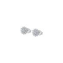 Pendientes Lotus Silver Pure Essential Mujer Plata y Circonitas LP3081-4/1