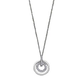 Gargantilla Lotus Style Mujer Acero Inoxidable y Circonitas LS1868-1/1