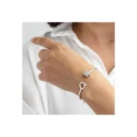 Pulsera Lotus Style Mujer Trébol Acero Inoxidable LS2183-2/1