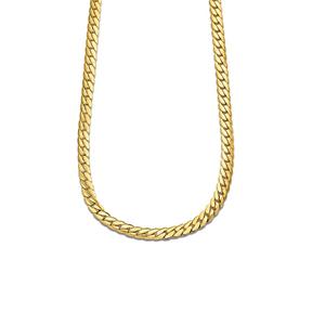 Collar Lotus Style Men In Black Hombre Acero Inoxidable Baño OroLS2210-1/2