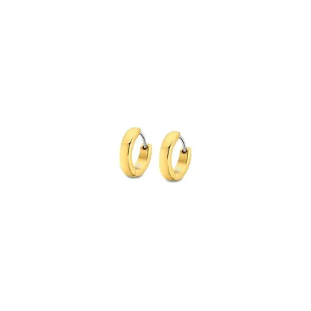 Pendientes Lotus Style Hombre Acero Inoxidable Baño Oro LS2226-4/1