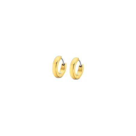 Pendientes Lotus Style Hombre Acero Inoxidable Baño Oro LS2226-4/1