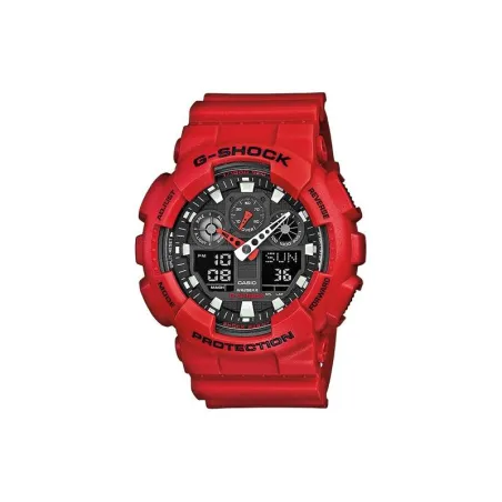 Reloj de hombre Casio G-SHOCK Luz LED automática Antimagnético  GA-100B-4AER