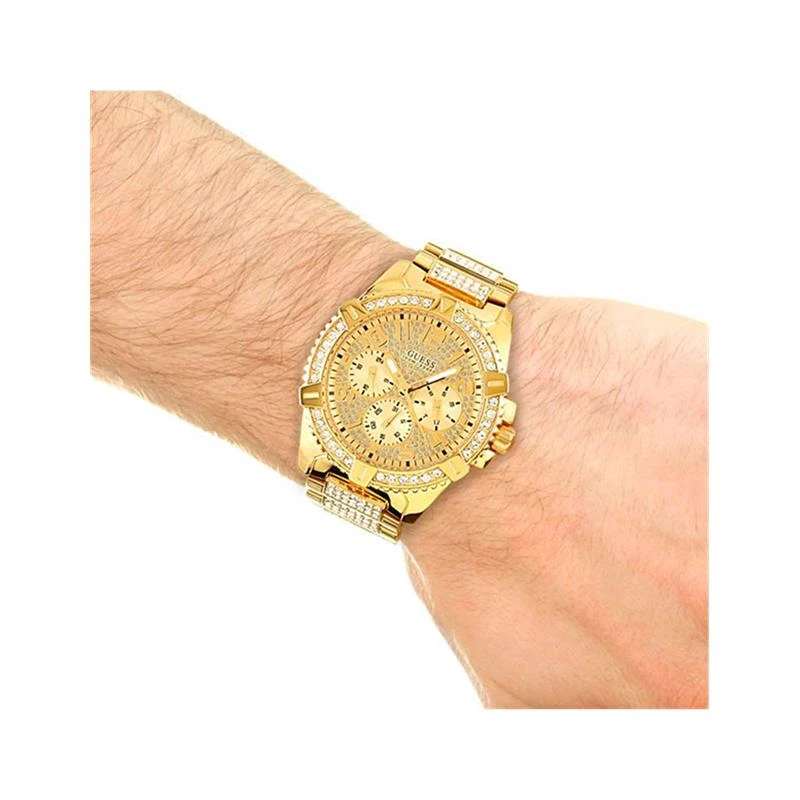 Reloj Guess Frontier Hombre Multifunción Dorado W0799G2