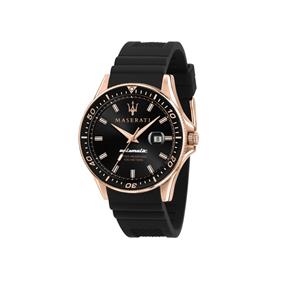 Reloj Maserati Sfida Automático Negro y Rosado R8821140001