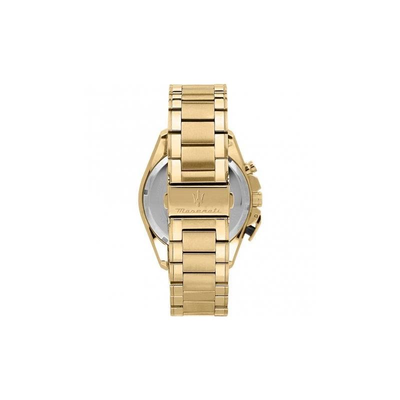 Reloj Maserati Traguardo Hombre Cronógrafo Dorado y Negro R8873612041