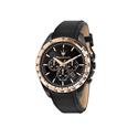 Reloj Maserati Traguardo Hombre Cronógrafo Negro y Dorado R8871612036