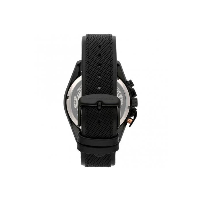 Reloj Maserati Traguardo Hombre Cronógrafo Negro y Dorado R8871612036