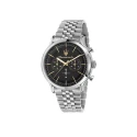Reloj Maserati Epoca Hombre Cronógrafo Plateado y Negro R8873618017