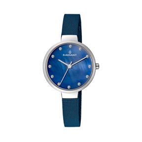 Reloj Radiant New North Mujer Analógico Azul y Plateado RA416207