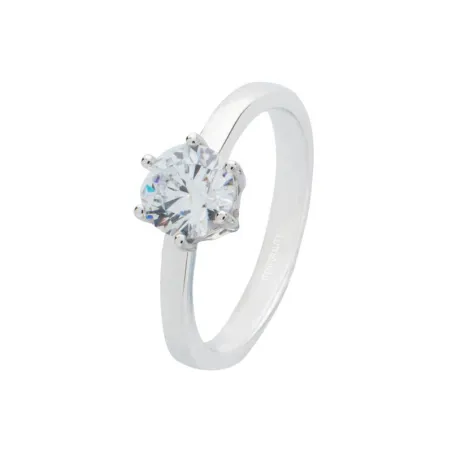 Anillo Itemporality Mujer Plata Baño Rodio y Circonita SRN-101-090