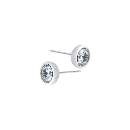Pendientes Itemporality Mujer Plata Baño Rodio y Circonita SEA-101-165-01