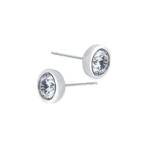 Pendientes Itemporality Mujer Plata Baño Rodio y Circonita SEA-101-165-03