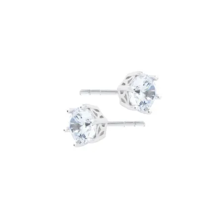 Pendientes Itemporality Mujer Plata Baño Rodio y Circonita SEA-101-166-01