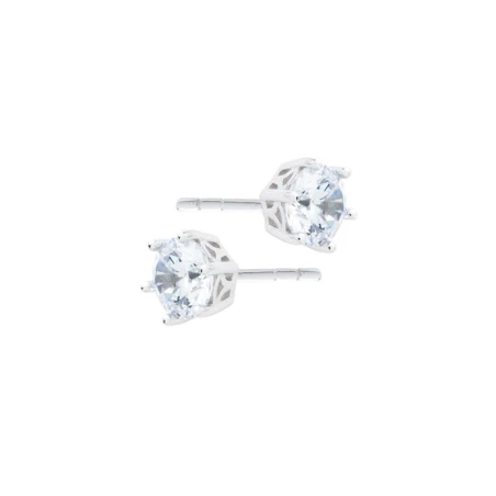 Pendientes Itemporality Mujer Plata Baño Rodio y Circonita SEA-101-166-01
