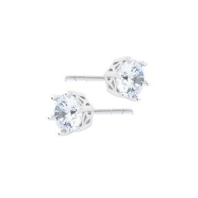 Pendientes Itemporality Mujer Plata Baño Rodio y Circonita SEA-101-166-03