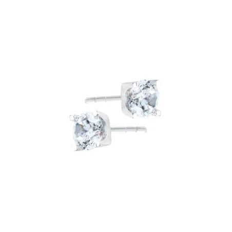 Pendientes Itemporality Mujer Plata Baño Rodio y Circonita SEA-101-167-01