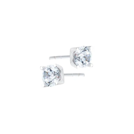 Pendientes Itemporality Mujer Plata Baño Rodio y Circonita SEA-101-167-01