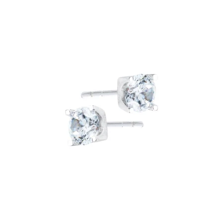 Pendientes Itemporality Mujer Plata Baño Rodio y Circonita SEA-101-167-02