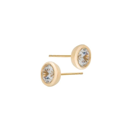 Pendientes Itemporality Mujer Plata Baño Oro y Circonita SEA-201-165-01