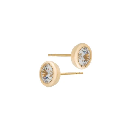 Pendientes Itemporality Mujer Plata Baño Oro y Circonita SEA-201-165-02