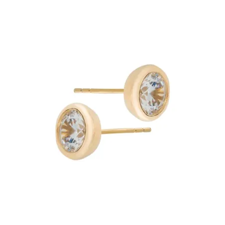 Pendientes Itemporality Mujer Plata Baño Oro y Circonita SEA-201-165-04