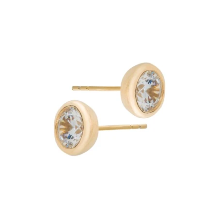Pendientes Itemporality Mujer Plata Baño Oro y Circonita SEA-201-165-04