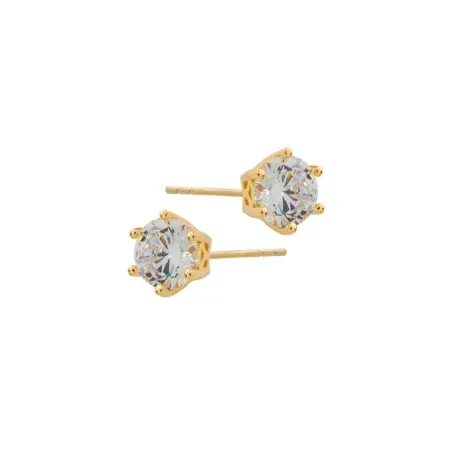 Pendientes Itemporality Mujer Plata Baño Oro y Circonita SEA-201-166-01
