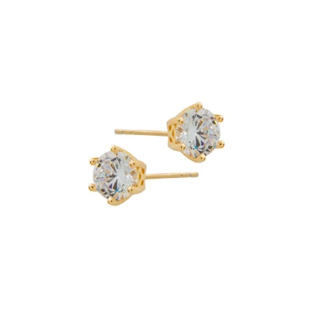 Pendientes Itemporality Mujer Plata Baño Oro y Circonita SEA-201-166-01
