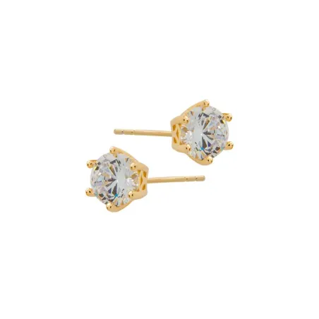 Pendientes Itemporality Mujer Plata Baño Oro y Circonita SEA-201-166-02