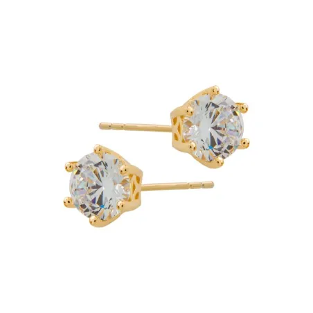 Pendientes Itemporality Mujer Plata Baño Oro y Circonita SEA-201-166-04