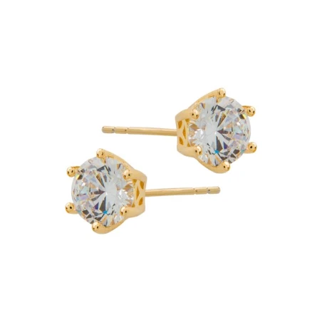 Pendientes Itemporality Mujer Plata Baño Oro y Circonita SEA-201-166-04
