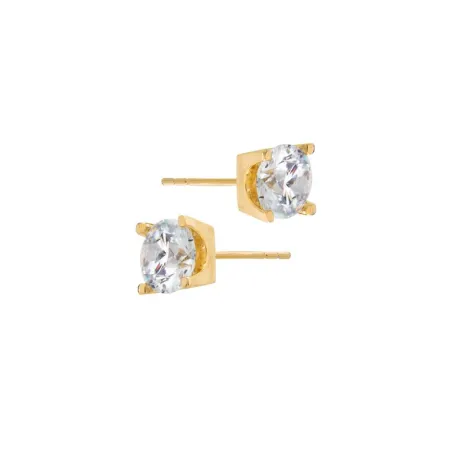 Pendientes Itemporality Mujer Plata Baño Oro y Circonita SEA-201-167-01