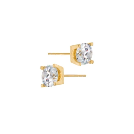 Pendientes Itemporality Mujer Plata Baño Oro y Circonita SEA-201-167-01