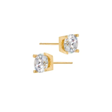 Pendientes Itemporality Mujer Plata Baño Oro y Circonita SEA-201-167-02