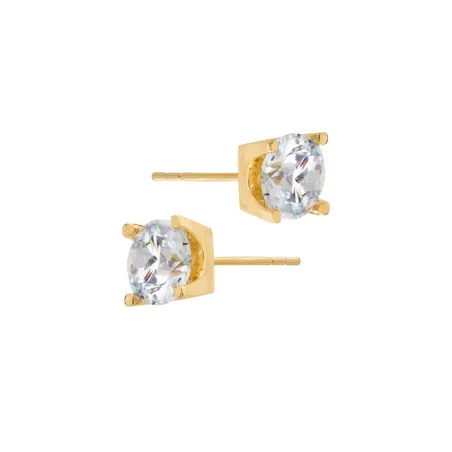 Pendientes Itemporality Mujer Plata Baño Oro y Circonita SEA-201-167-03
