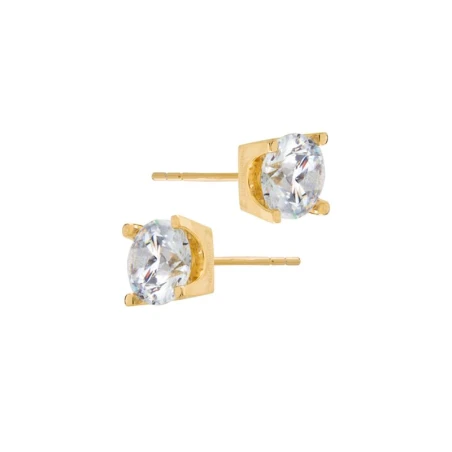 Pendientes Itemporality Mujer Plata Baño Oro y Circonita SEA-201-167-03
