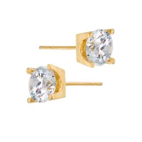 Pendientes Itemporality Mujer Plata Baño Oro y Circonita SEA-201-167-06