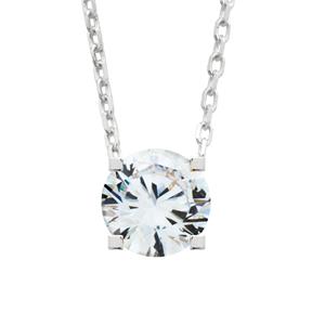 Gargantilla Itemporality Mujer Plata Baño Rodio y Circonita SNL-101-026-04