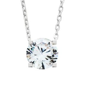 Gargantilla Itemporality Mujer Plata Baño Rodio y Circonita SNL-101-026-05