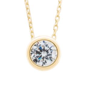 Gargantilla Itemporality Mujer Plata Baño Oro y Circonita SNL-201-024-04