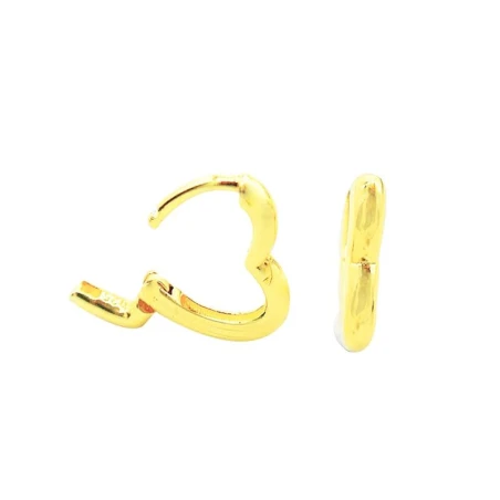 Pendientes Itemporality Mini Secret Mujer Corazón Plata Baño Oro SEA-200-159-UU