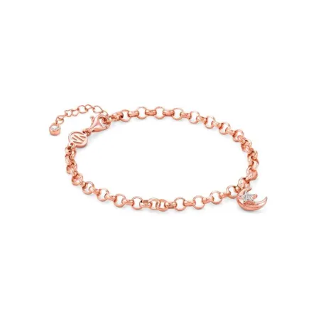 Pulsera Nomination SweetRock Mujer Luna Plata Baño Rosado con Circonitas 148030/031